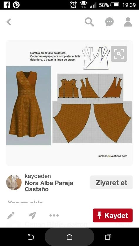 Pin By F Sabn72 On Sewing Patterns Model Pakaian Pola Busana Pola Gaun