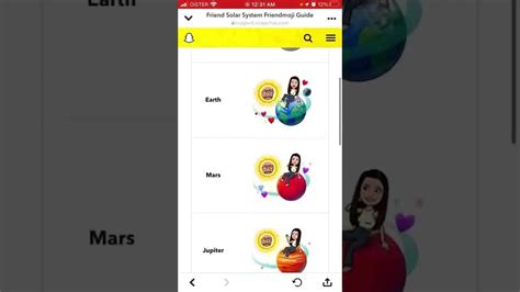 Planetas Do Snapchat Em Ordem Sistema Solar Do Snapchat Plus Explicado