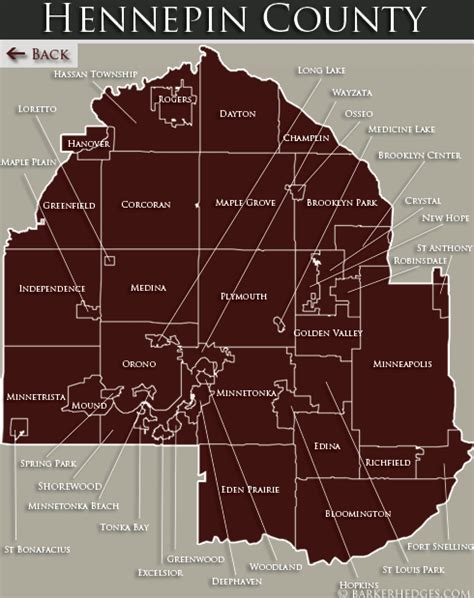 Hennepin County Zip Code Map Zip Code Map