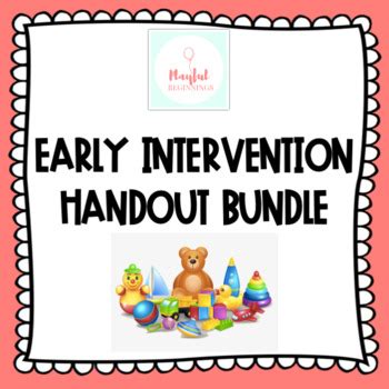 Early Intervention Common Toy Bundle By Playful Beginnings Tpt