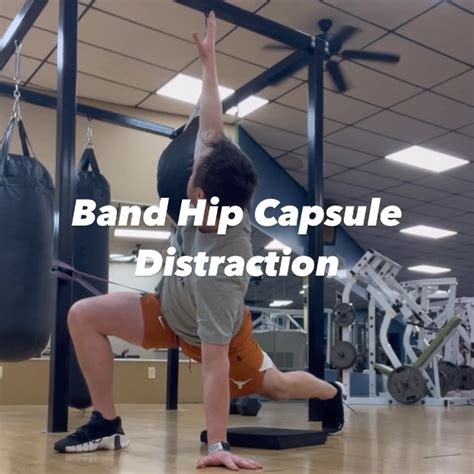 Band Hip Capsule Distraction Trainlikethepros Youtube