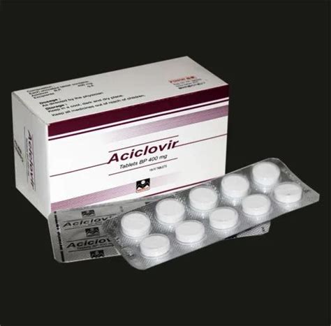 Aciclovir Tablets Packaging Type Strips At Rs 110 Box In Palghar ID