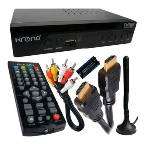 Tdt Receptor Tv Digital Hd Krono Control Hdmi Tienda Miobsequio