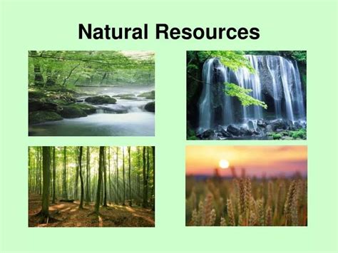 Ppt Natural Resources Powerpoint Presentation Free Download Id2658813