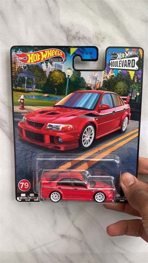 Hot Wheels Boulevard Mitsubishi Lancer Evolution VI Hobbies Toys Toys Games On Carousell