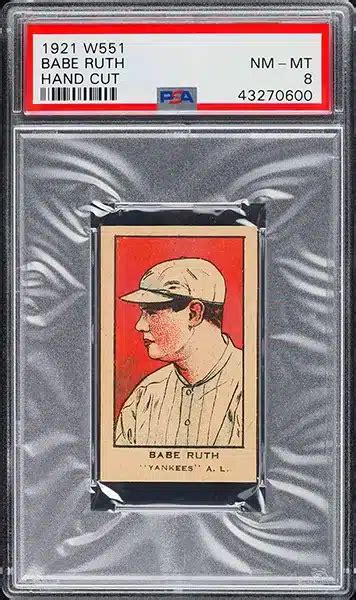 The Best Babe Ruth Baseball Cards Recent Prices Values