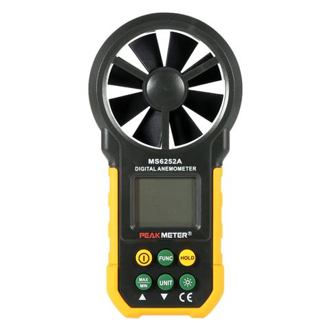 Hyelec Multifunction Digital Anemometer Digital Tachometer Lcd And