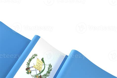 Guatemala Flag Design National Independence Day Banner Element