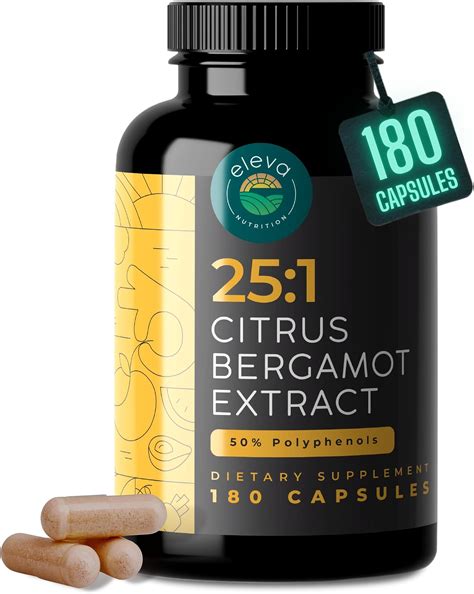 Citrus Bergamot Extract 1000mg Citrus Bergamot Supplement