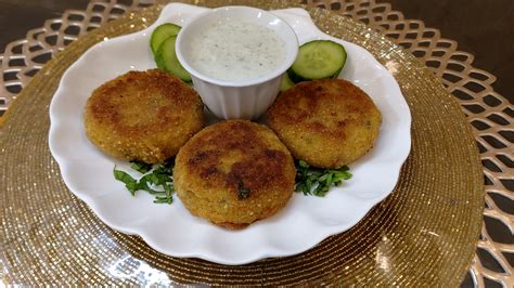 Potato Cutlets Aloo Tikki Naush Kitchen Routine