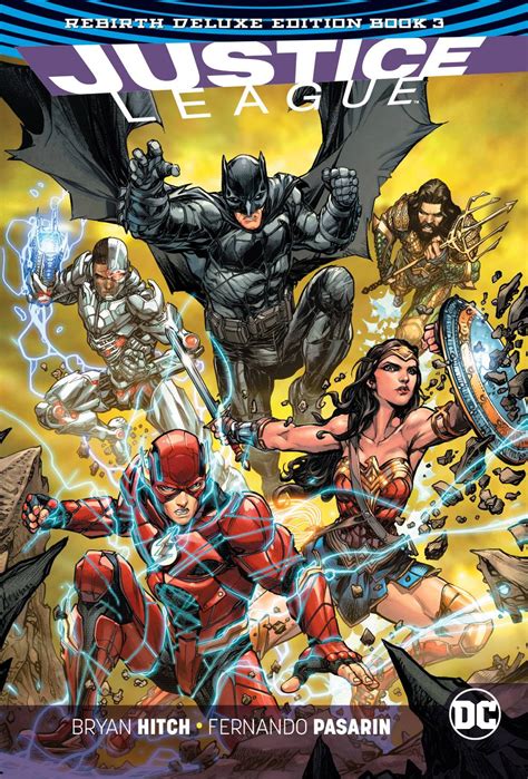 Justice League Rebirth Deluxe Collected Hardcover Book 3