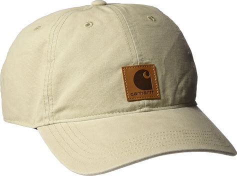 Carhartt Men S Odessa Cap Tan One Size At Amazon Mens Clothing Store