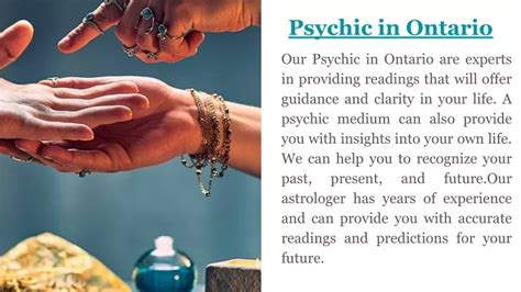 Ppt Meet The Psychic Reader In Ontario Powerpoint Presentation Free