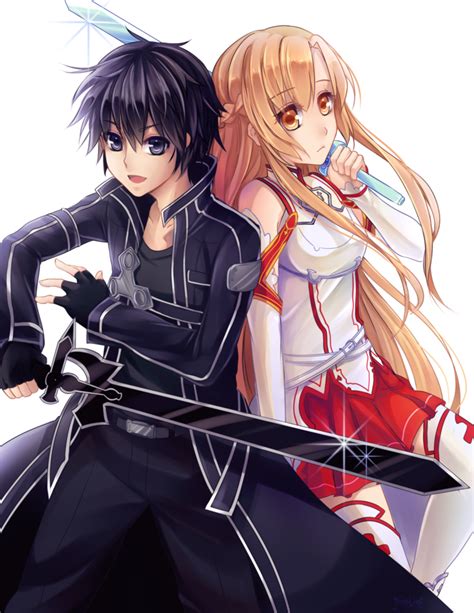 Image Asuna Chan I Kirito Kun Free Transparent Png Download Pngkey