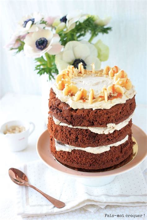 Banoffee Naked Cake Sans Gluten Et Sans Lactose Joyeuses P Ques