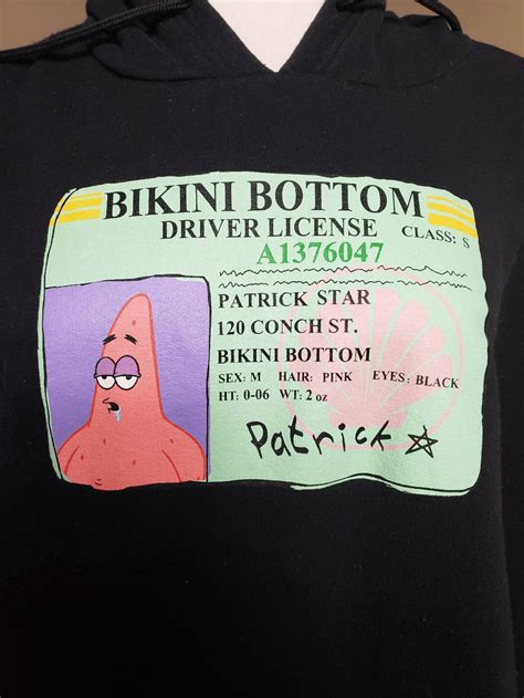 Nickelodeon Spongebob Patrick Bikini Bottom Graphic Gem