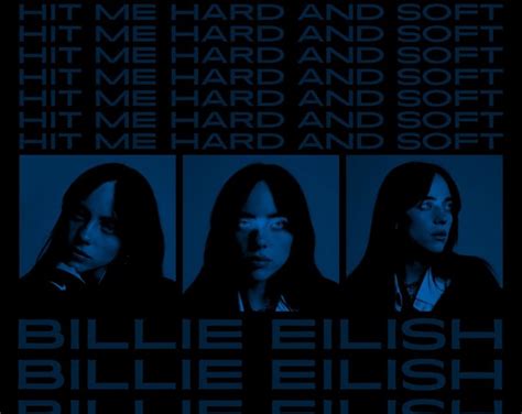 Billie Eilish Hit Me Hard And Soft Poster HMHAS Physical Poster FREE