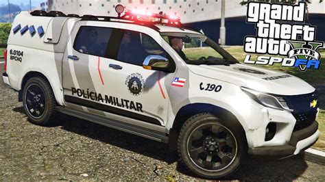 GTA V PMBA CRIMINOSOS TROCAM TIROS POLICIAIS DURANTE AÇÃO DO