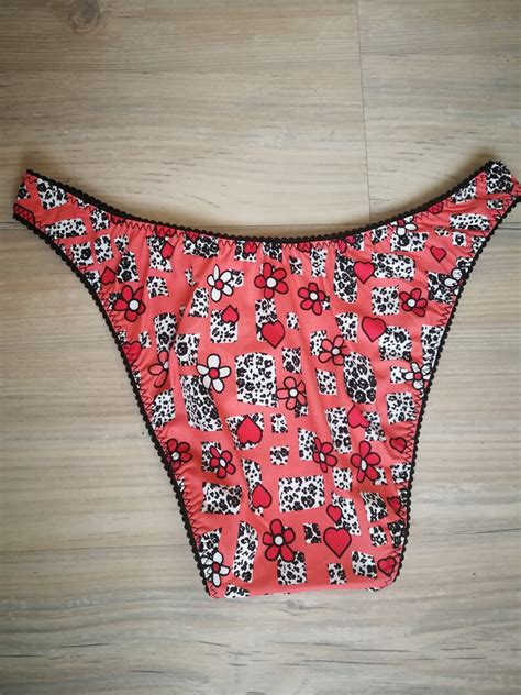 Sissy Panties Spandex Panties Flower Panties Men Gay Etsy