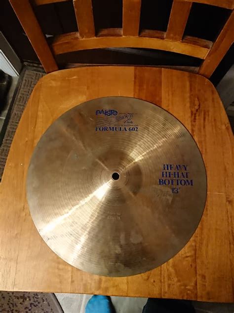 Paiste Formula Blue Label Heavy Hi Hats Reverb