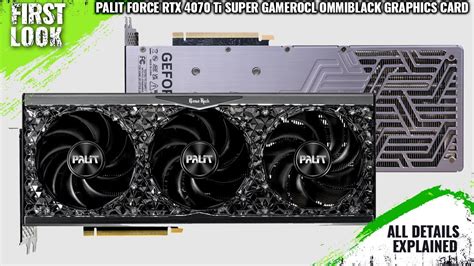 Palit Geforce Rtx Ti Super Gamerock Omniblack Graphics Card