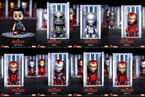 Iron Man Cosbaby Series From Hot Toys
