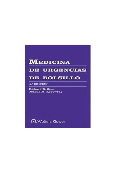 Medicina De Urgencias De Bolsillo