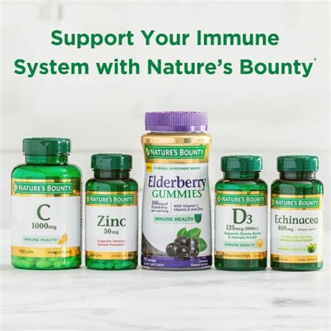 Natures Bounty Vitamin C 250mg Immune Support Gummies 80 Ct Kroger