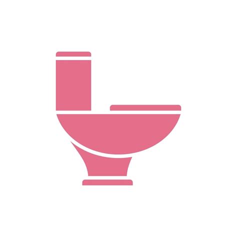 Premium Vector Toilet Icon Vector Template Illustration Design