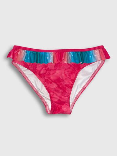 Ocea Frill Bikini Bottoms Dream Blue