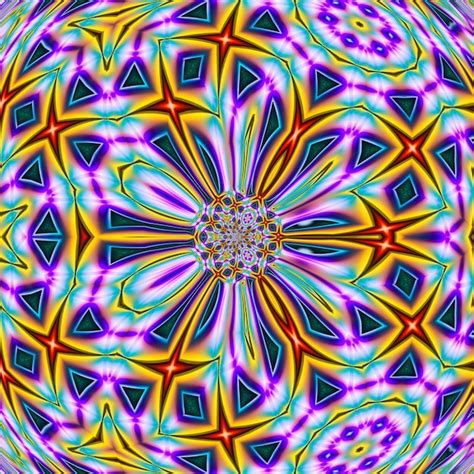 Premium Photo A Colorful Kaleidoscope With A Kaleidoscope Pattern