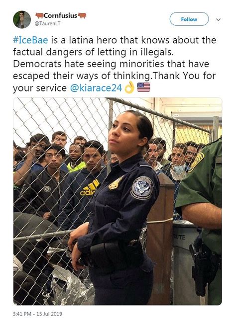 ICEbae Latina Border Patrol Agent Pictured With Mike Pence Becomes Viral Sensation Daily