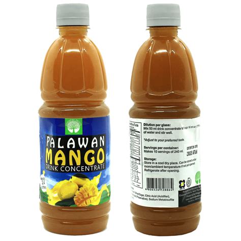 Healthy Tropics Philippine Palawan Mango Concentrate 500 Ml For Sale Philippines Justshop Ph