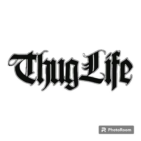 Thug Life Blank Template Imgflip