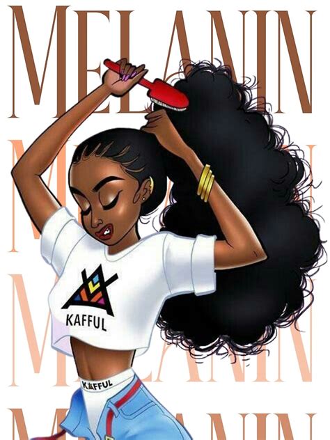 Melanin Poppin Black Girl Magic Black Queen Melanin Queen Png Art