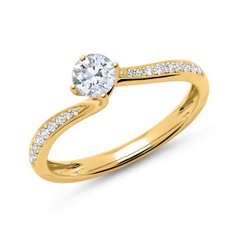 Brilladia Ring Er Gold Mit Diamanten Dr Sl Kg