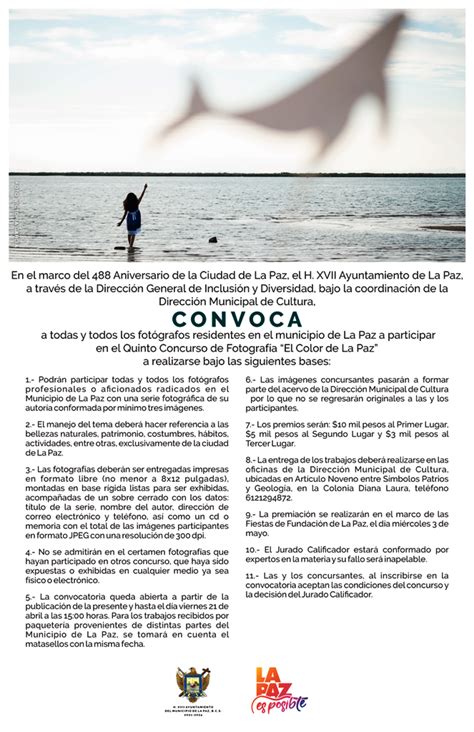 Contin A Abierta La Convocatoria Del Concurso El Color De La Paz