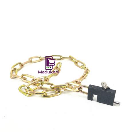 Heavy Duty Weatherproof Security Chain Padlock - Madukani Online Shop