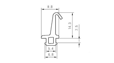 Epdm Curtain Wall Rubber Ep K