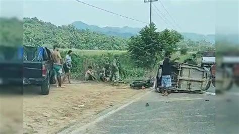 Cuatro Heridos Tras Choque De Mototaxi Y Moto En LC La Balanza