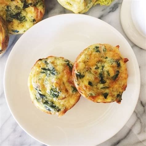 Crustless Mini Quiche Recipe with Spinach & Bacon (Keto Friendly ...