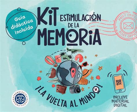 Kit Estimulación De La Memoria ¡la Vuelta Al Mundo Neuroaprendizaj