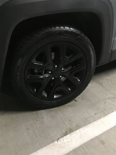 18' Black Alloy Wheels/Tires for Sale (X4) | Jeep Renegade Forum