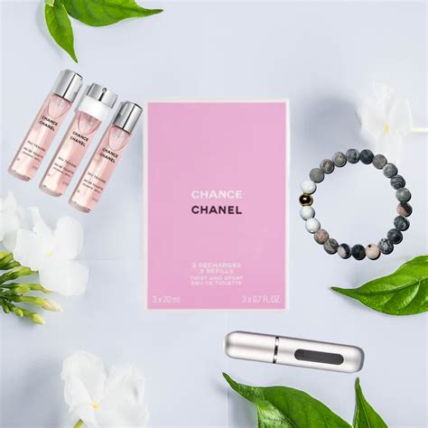 Chanel Chance 3x20ml EDT Spray Perfume Gift Set by Trioni