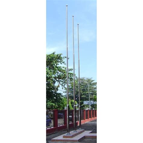 Flag Pole Tiang Bendera Stainless Steel Wilayah Selangor Seremban