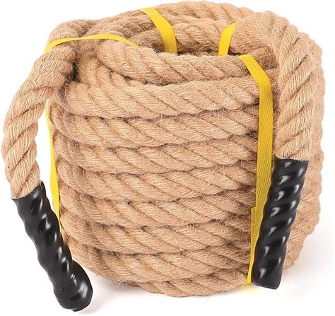 Amazon Aoneky Jute Rope 1 18 1 5 Inch Twisted Hemp Rope For