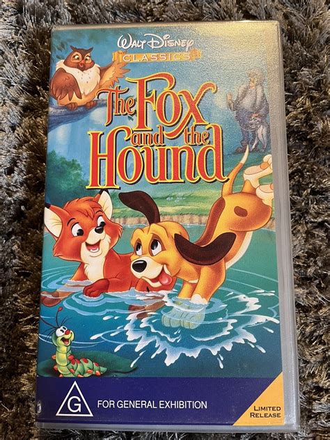 Vintage VHS Walt Disney Classics THE FOX AND Grelly USA