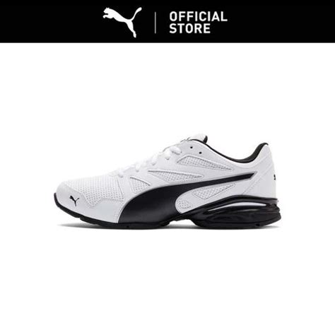 Promo HOT PRODUCT PUMA Sepatu Lari Pria First Mile TAZON Modern SL White Black 45 Cicil 0