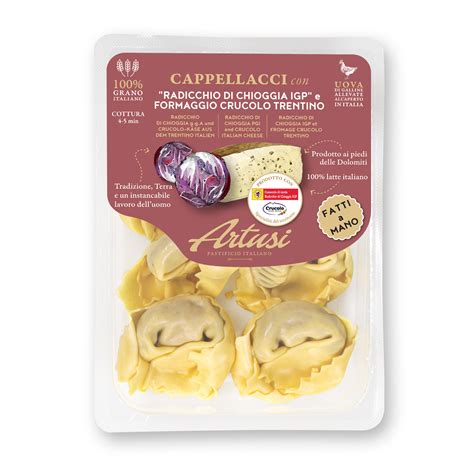 Cappellacci Con Radicchio Di Chioggia IGP E Formaggio Crucolo