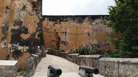 Unesco World Heritage Site Portuguese Fort Jesus In Mombasa Kenya